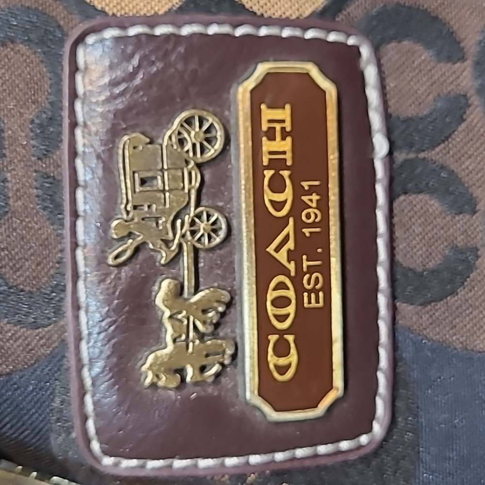 Authentic Coach Purse - Picture 4 of 7